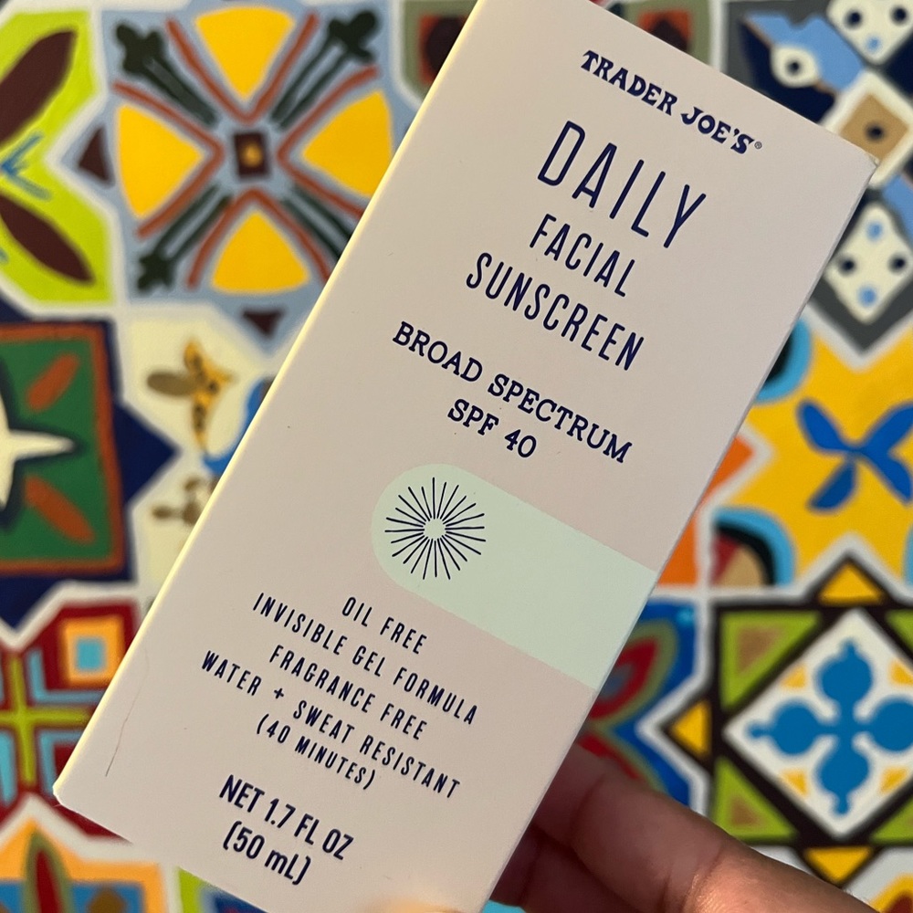 Viral Trader Joe’s Facial Sunscreen 🧴